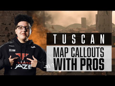 ​Tips &amp; Tricks from @AtlantaFaZe Cellium 🔥 | Pro Callouts: Tuscan