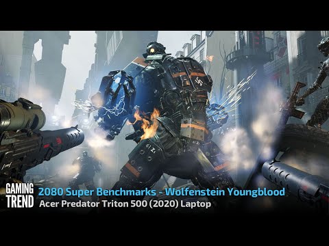 Acer Predator Triton 500 (2020) - With and Without Turbo - Wolfenstein Youngblood [Gaming Trend]