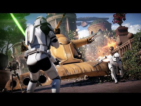 Battlefront II Live Multiplayer Demo at EA Play - E3 2017 [Gaming Trend]