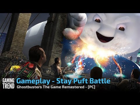 Ghostbusters The Game Remastered - Stay Puft Gameplay - PC [Gaming Trend]