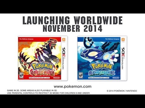 Pokémon Omega Ruby and Pokémon Alpha Sapphire -- November 2014!