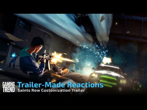 Official Saints Row Customization Trailer - Trailer-Made Reactions [Gaming Trend]