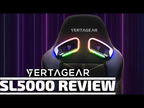 Vertagear SL5000 LED HygennX Gaming Chair Review [Gaming Trend]
