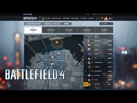 Battlefield 4: Official Battlelog Features Video