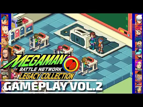 MegaMan Battle Network Legacy Collection Vol. 2 Gameplay - Switch [Gaming Trend]