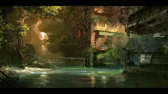 Crysis 3 - River Concept Art