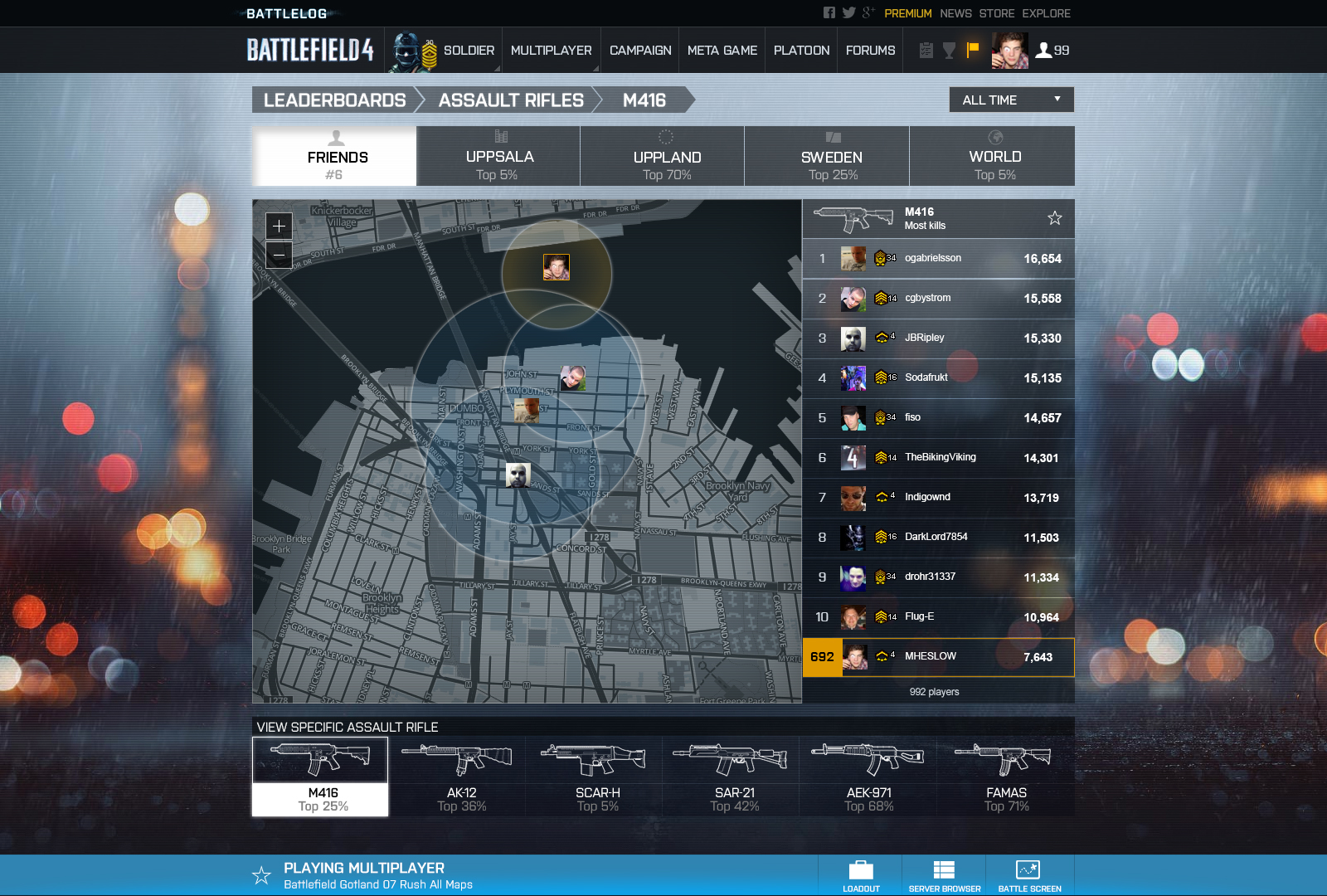 BF4: New Battlelog Changes & Skill Stat - Battlefield 4 Update 