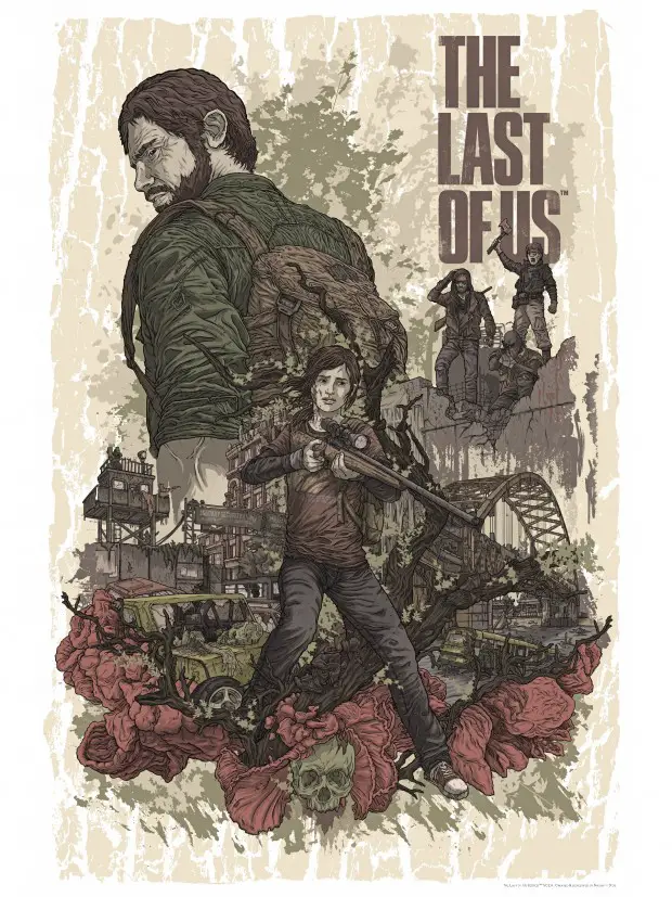 The Last of Us The Poster Collection (video game art): Fair Hardcover  (2014)