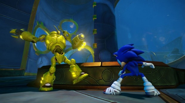 About time you showed up. Slow poke. ~Ow the Edge, Sanic Boom