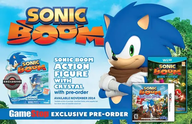 Sonic Boom is new Wii U and 3DS game, and new TV series