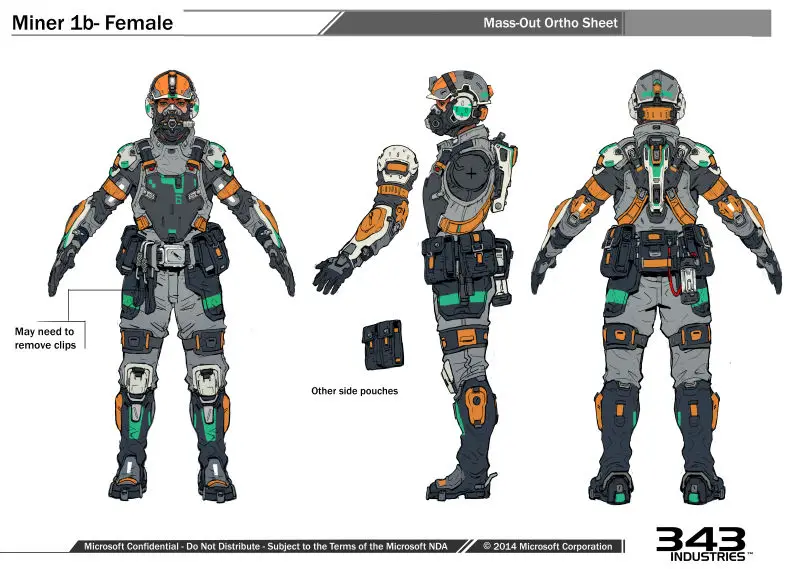 Check out a lot of Halo 5 concept art — GAMINGTREND