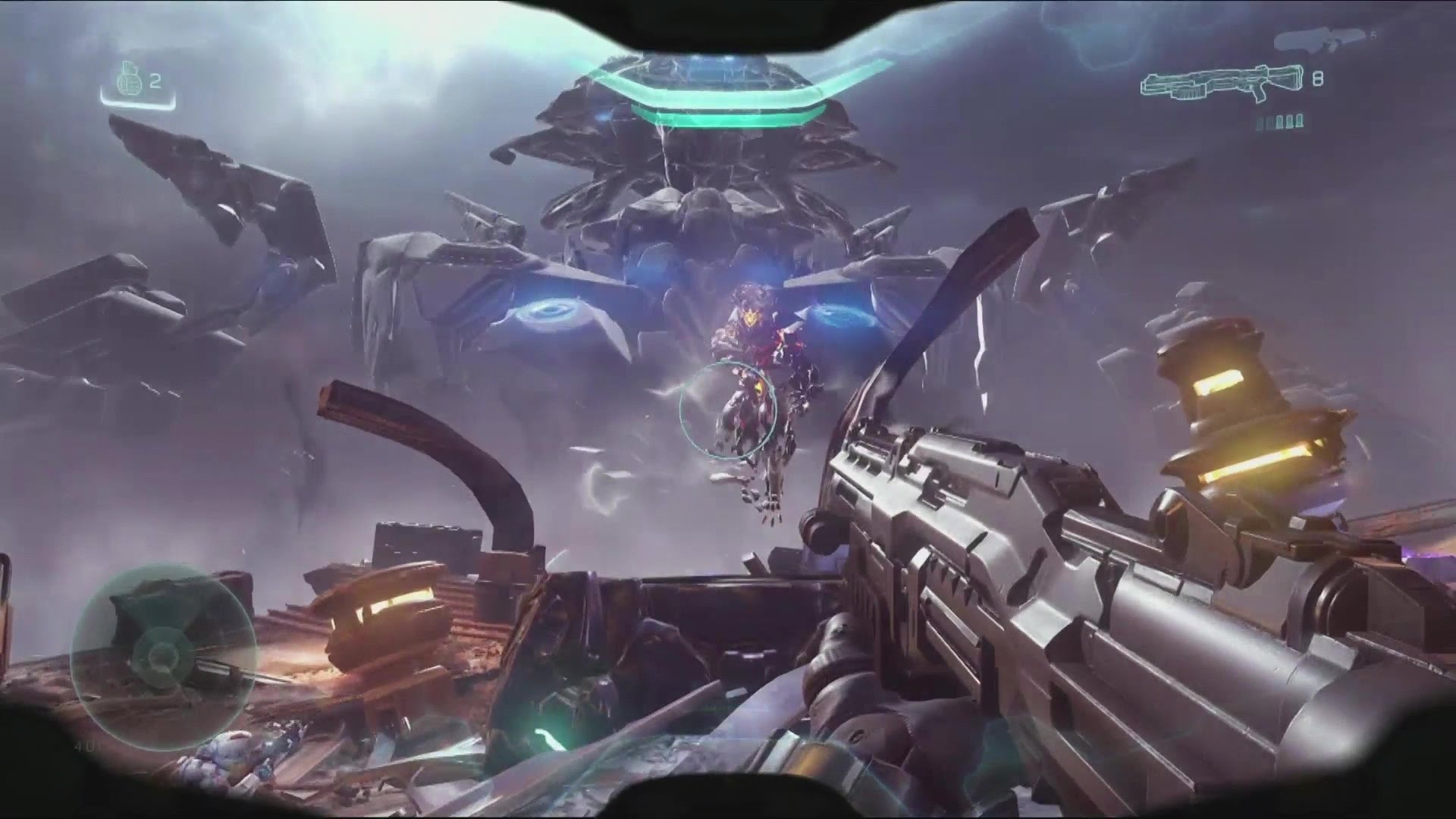 halo 5 guardians gameplay mission 1