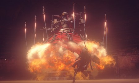 NieR Automata boss screenshot