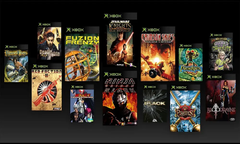 marmorering en kreditor Meander A brilliant baker's dozen: 13 original Xbox games to be playable through  Xbox One backwards compatibility - GAMING TREND