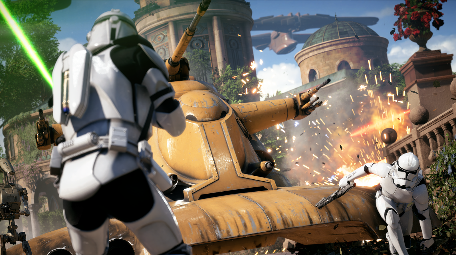 New Star Wars Battlefront II Gameplay Showcases Beta's 'Strike' on Takodana