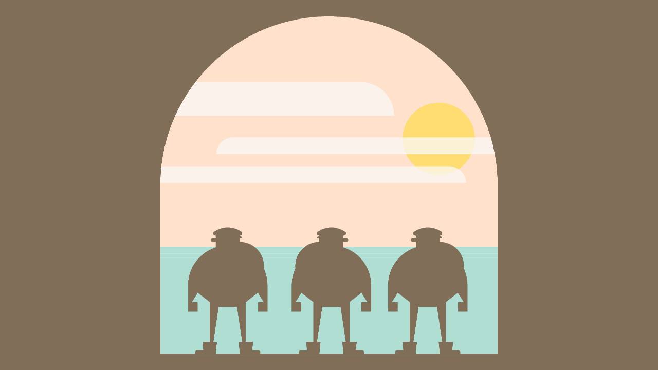 review burly men at sea