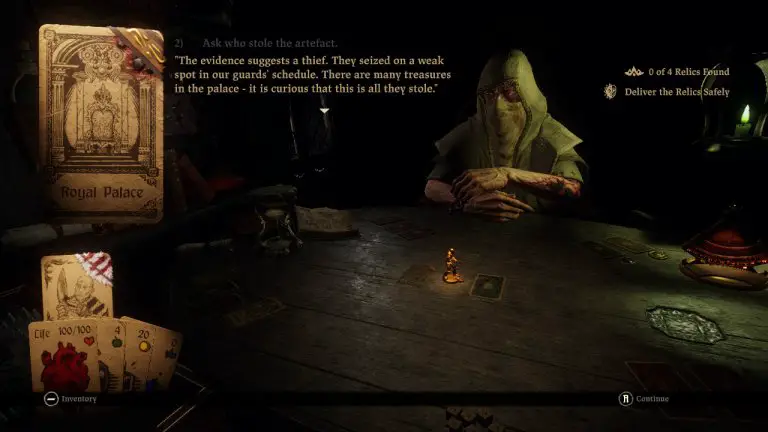 hand of fate 2 hierophant all clues
