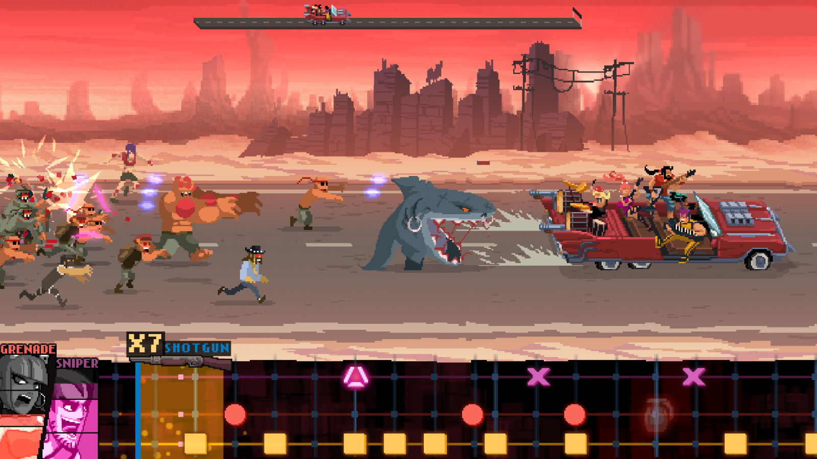 Heavy metal undead action, Double Kick Heroes races to Xbox One later this year – GAMING TREND