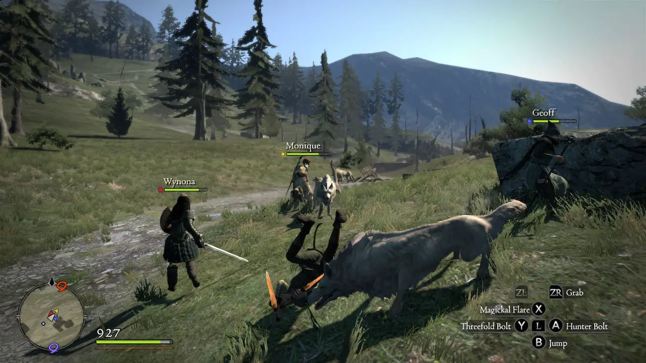 Wolves Hunt In Packs Dragon S Dogma Dark Arisen Review Gaming Trend