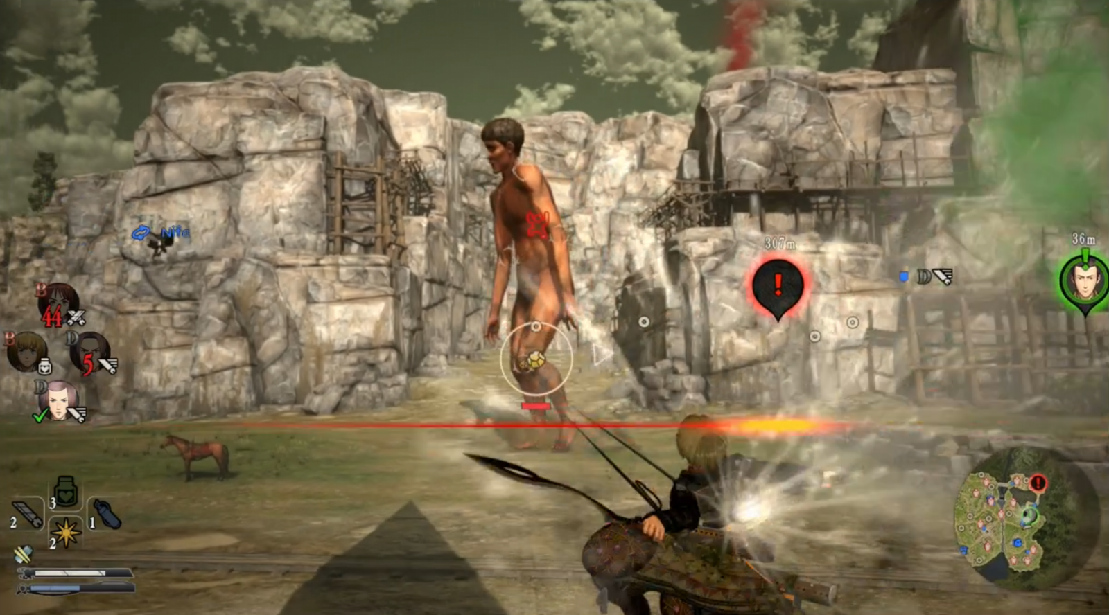 attack on titan game play now