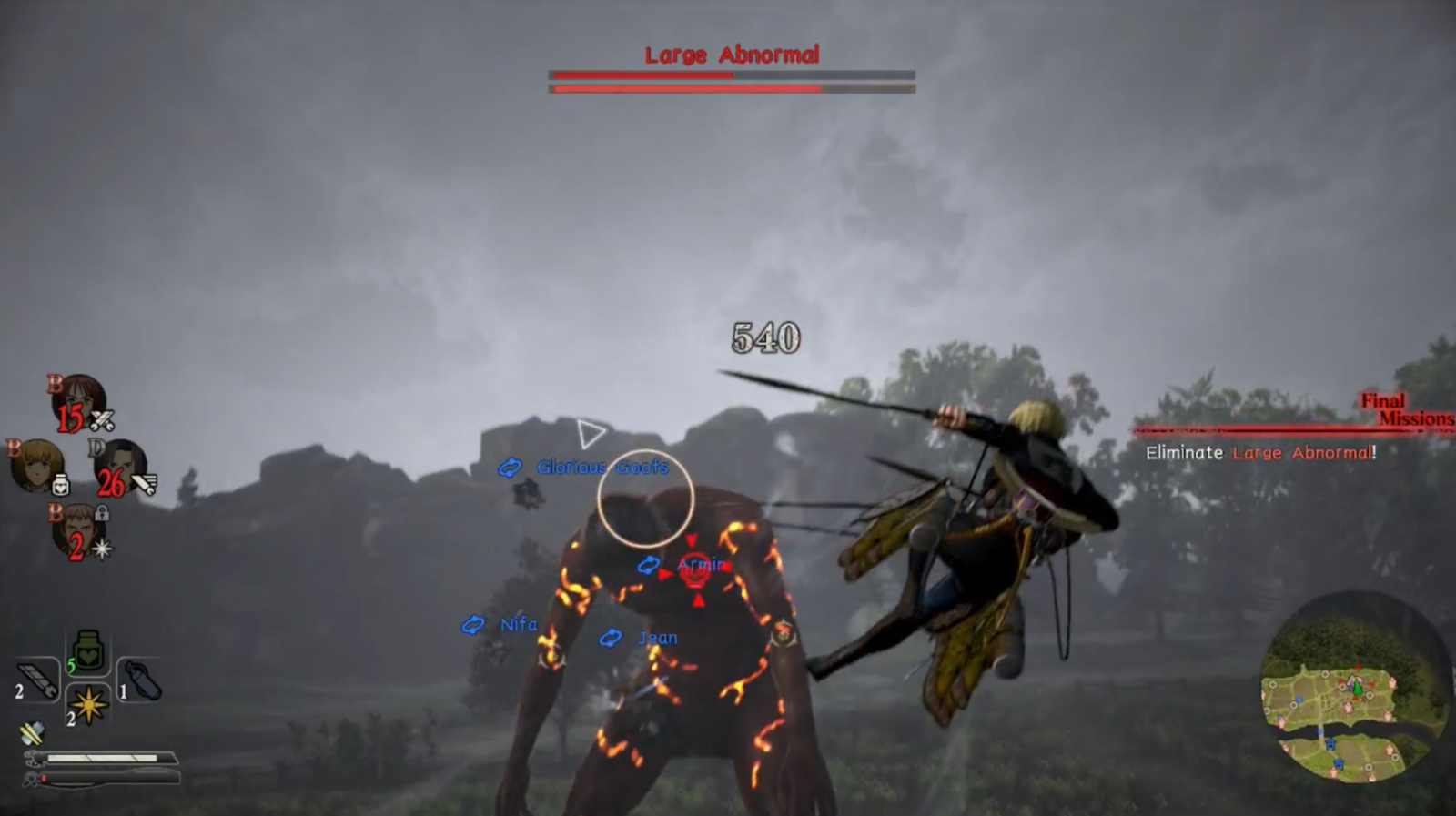 Análise: Attack on Titan 2: Final Battle (Multi) transforma o segundo  título em uma continuação de respeito - GameBlast