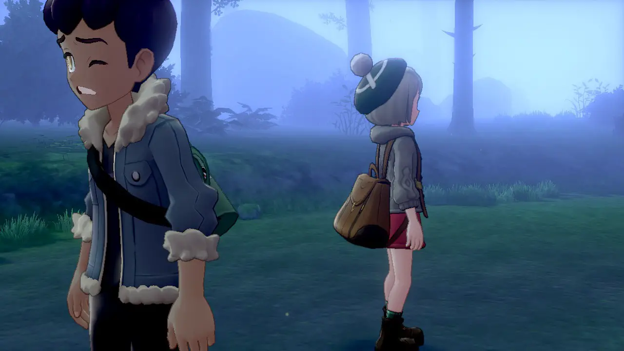 Pokemon Sword/Shield - Wild Area dynamic weather gameplay video