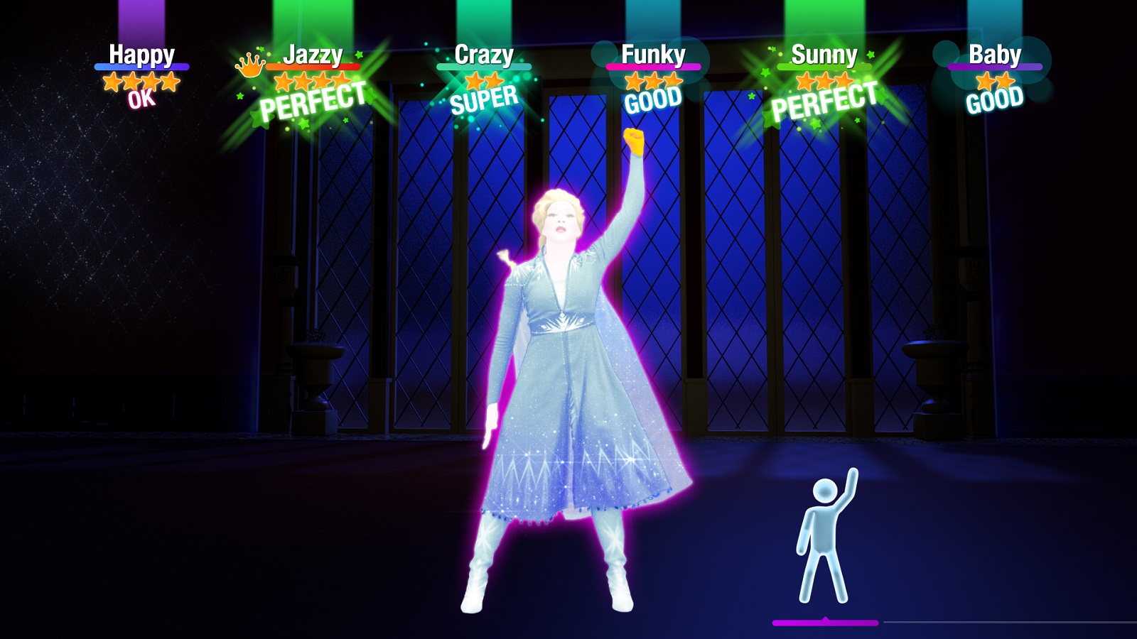 just dance 2020 wii into the unknown