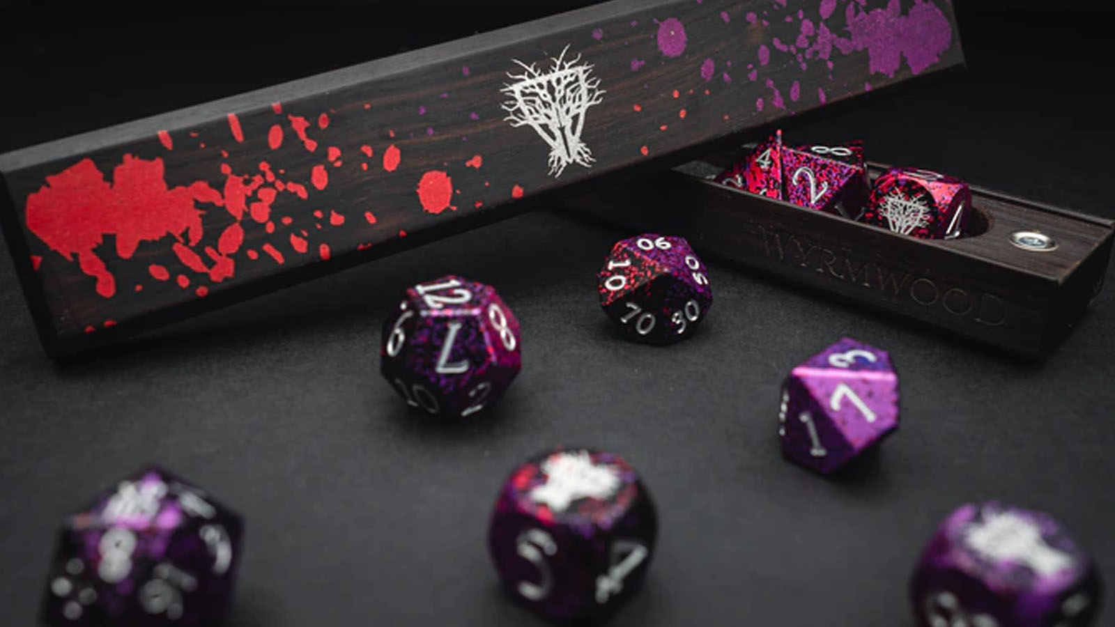 Roll beautiful crits like never before with the new dice from Wyrmwood