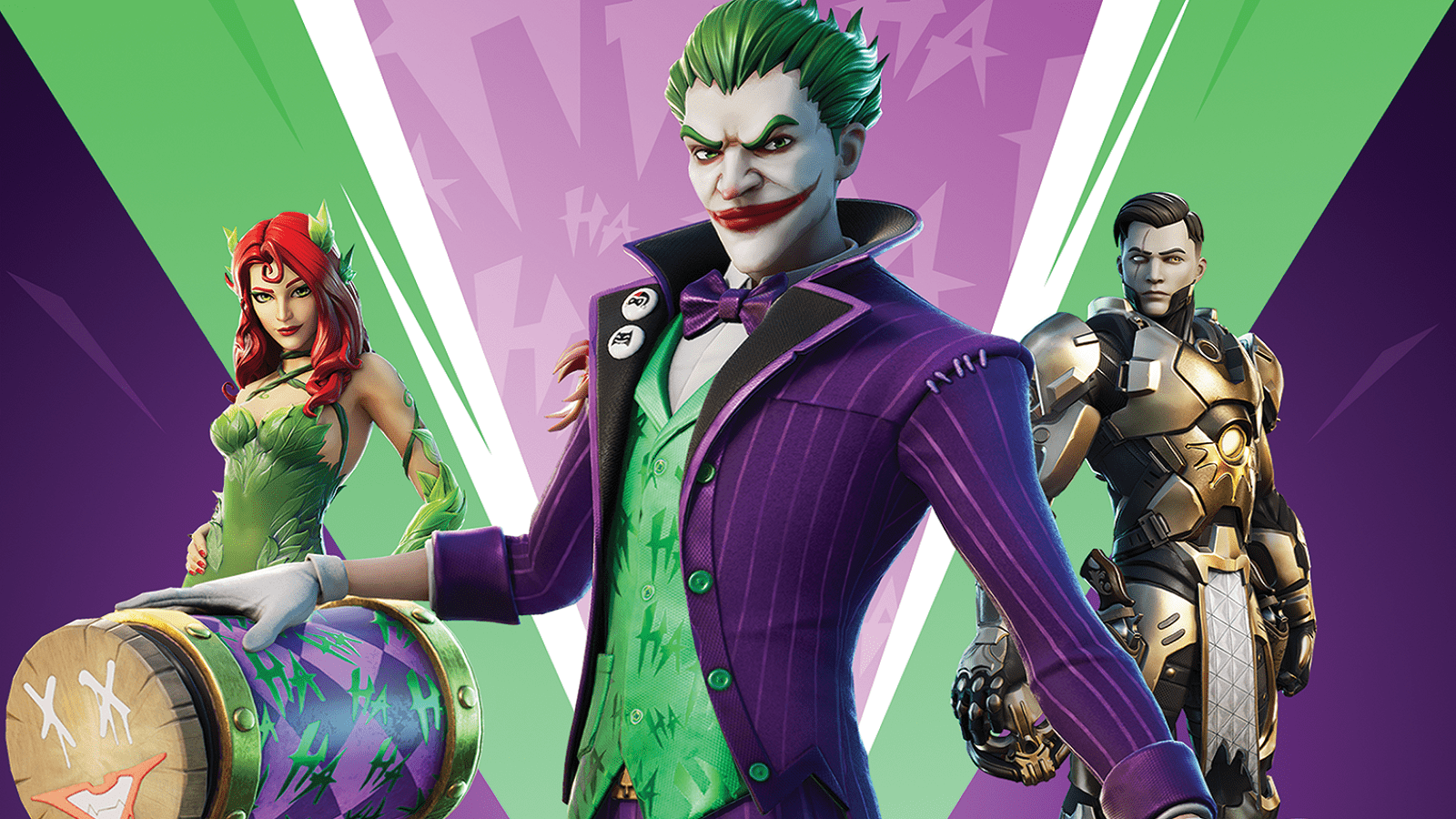 Man, what a bunch of Jokers! Fortnite: The Last Laugh ... - 1600 x 900 png 615kB