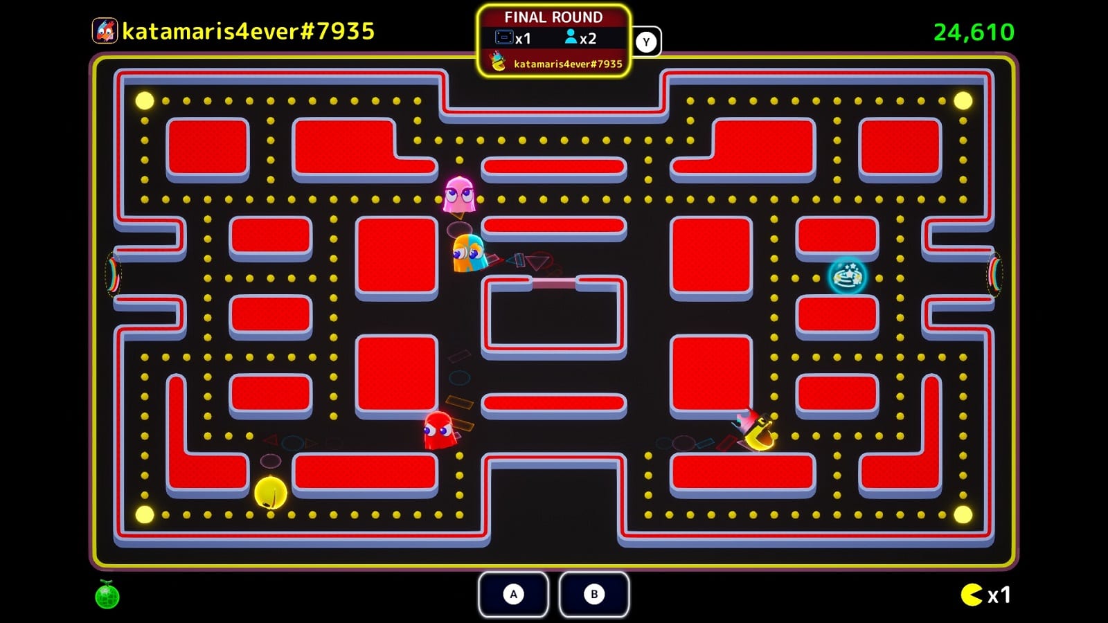 They're eating her… and then they're going to eat me! --- Pac-Man Mega  Tunnel Battle preview — GAMINGTREND