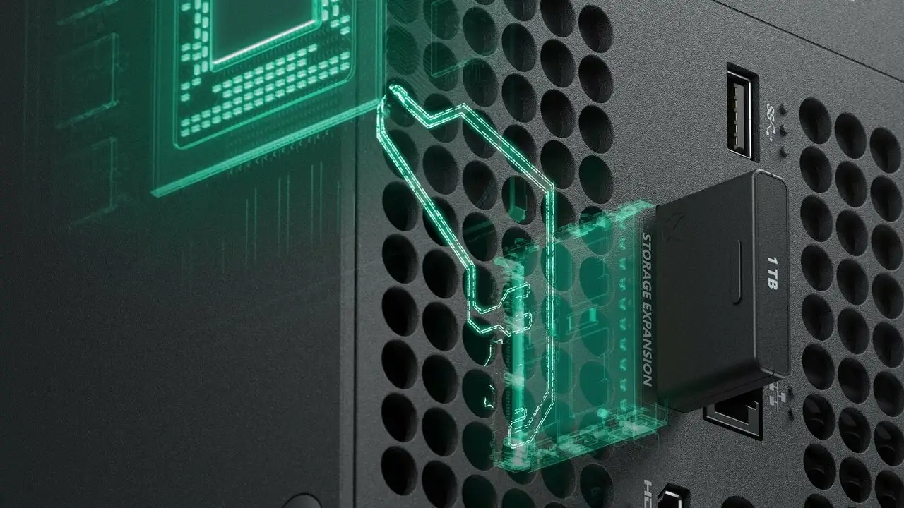 the xbox series x storage expansion card