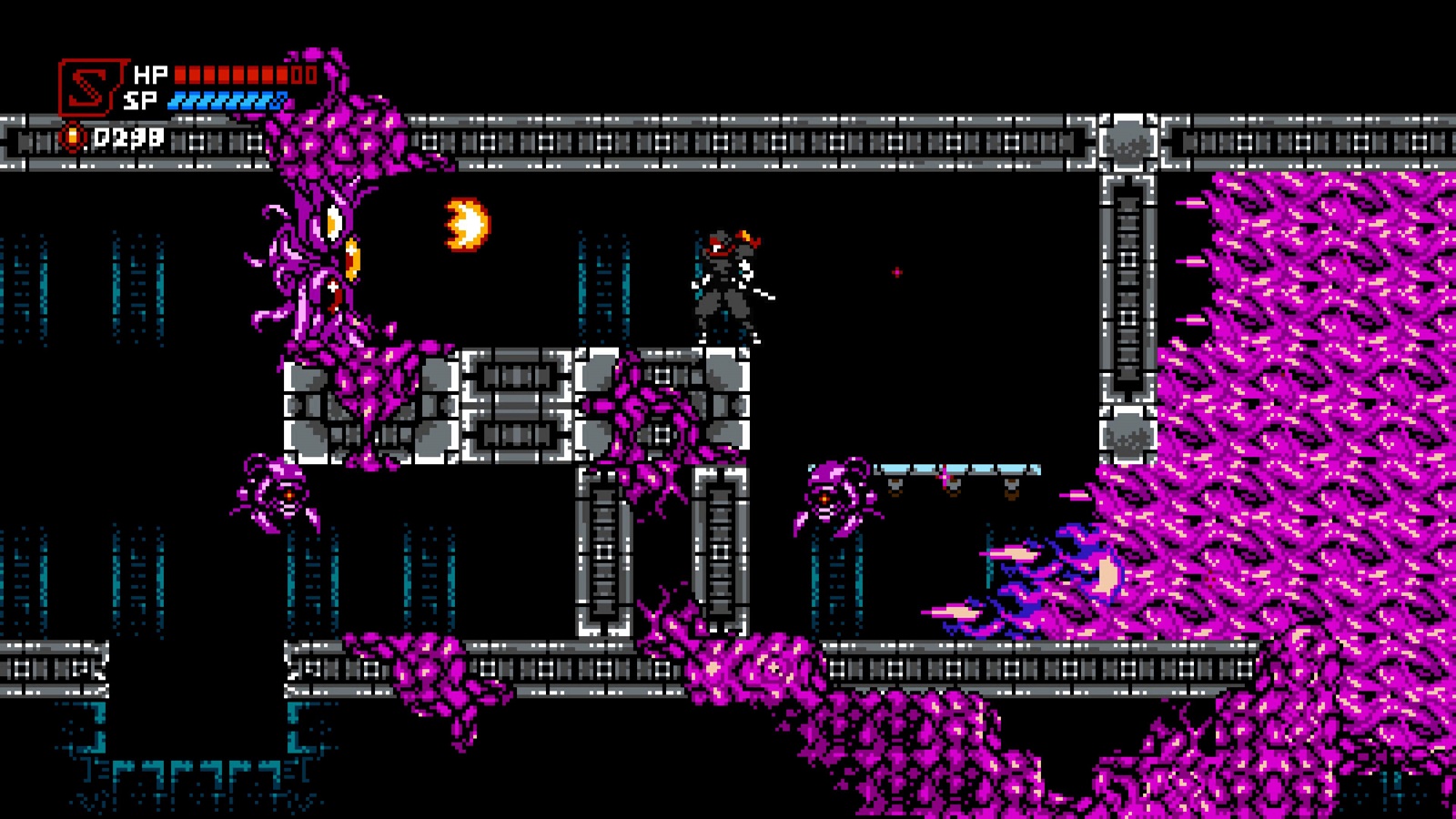 cyber shadow gameplay