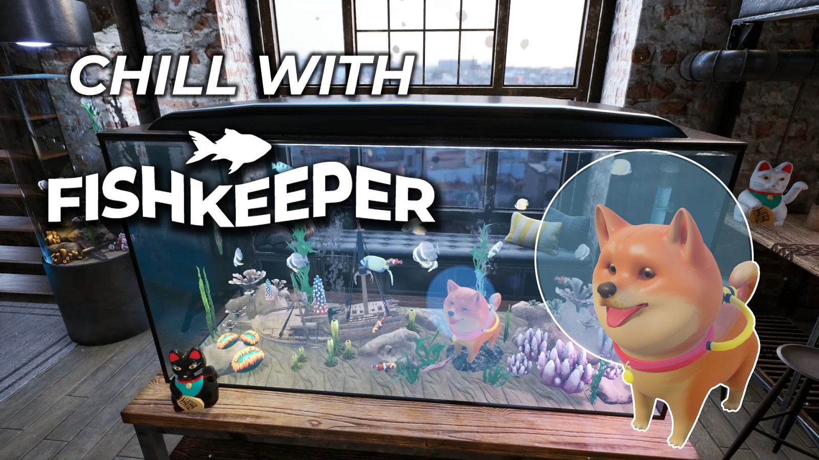 Chill beats to fish to, Fishkeeper lo-fi soundtrack compilation now  available for free — GAMINGTREND