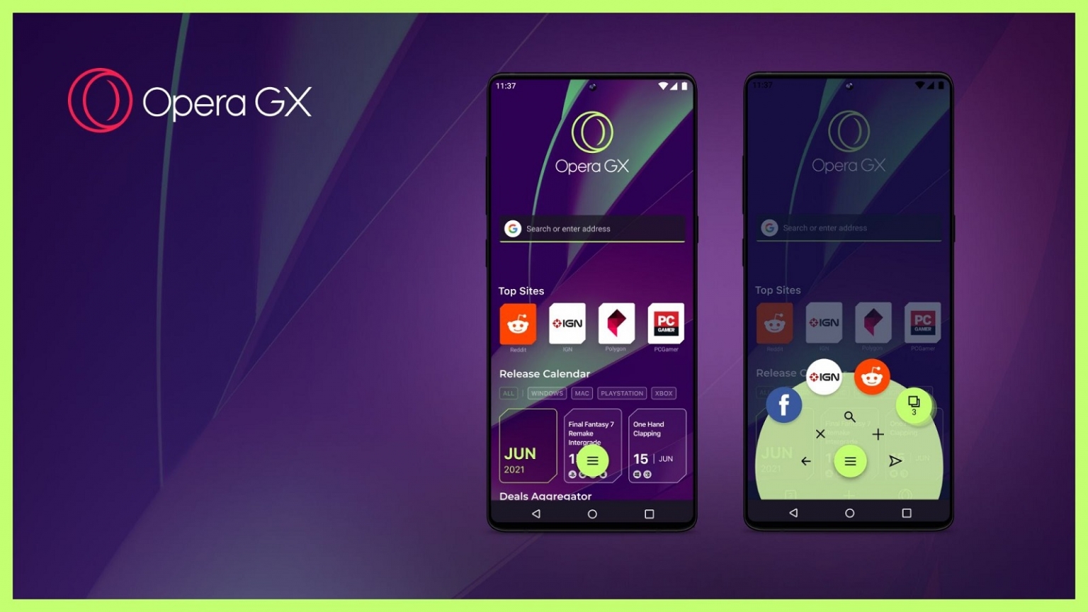 A new web browser to game on, Opera GX now available on mobile ...