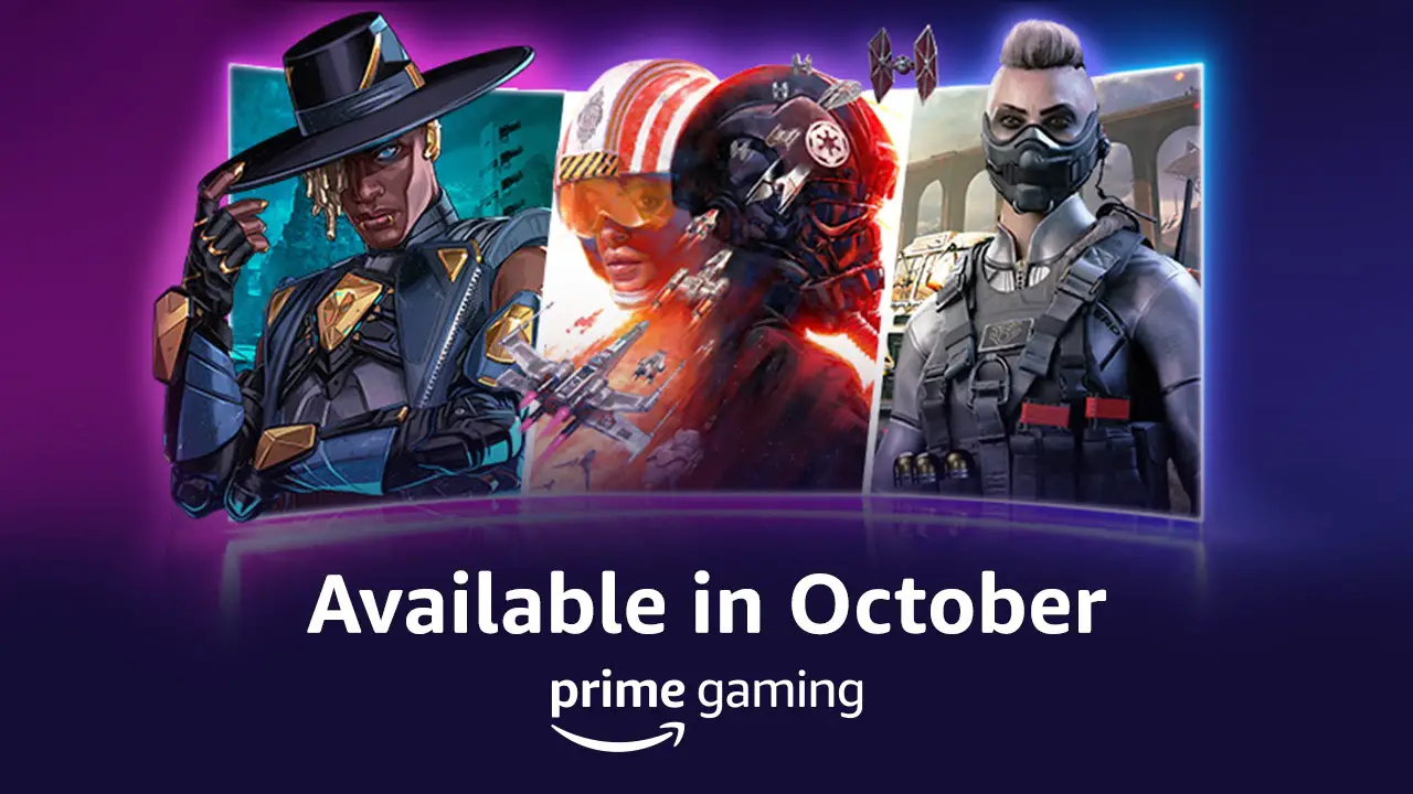 Prime Gaming unveils October 2021 offerings, including Star Wars Squadrons,  Ghostrunner, and more — GAMINGTREND