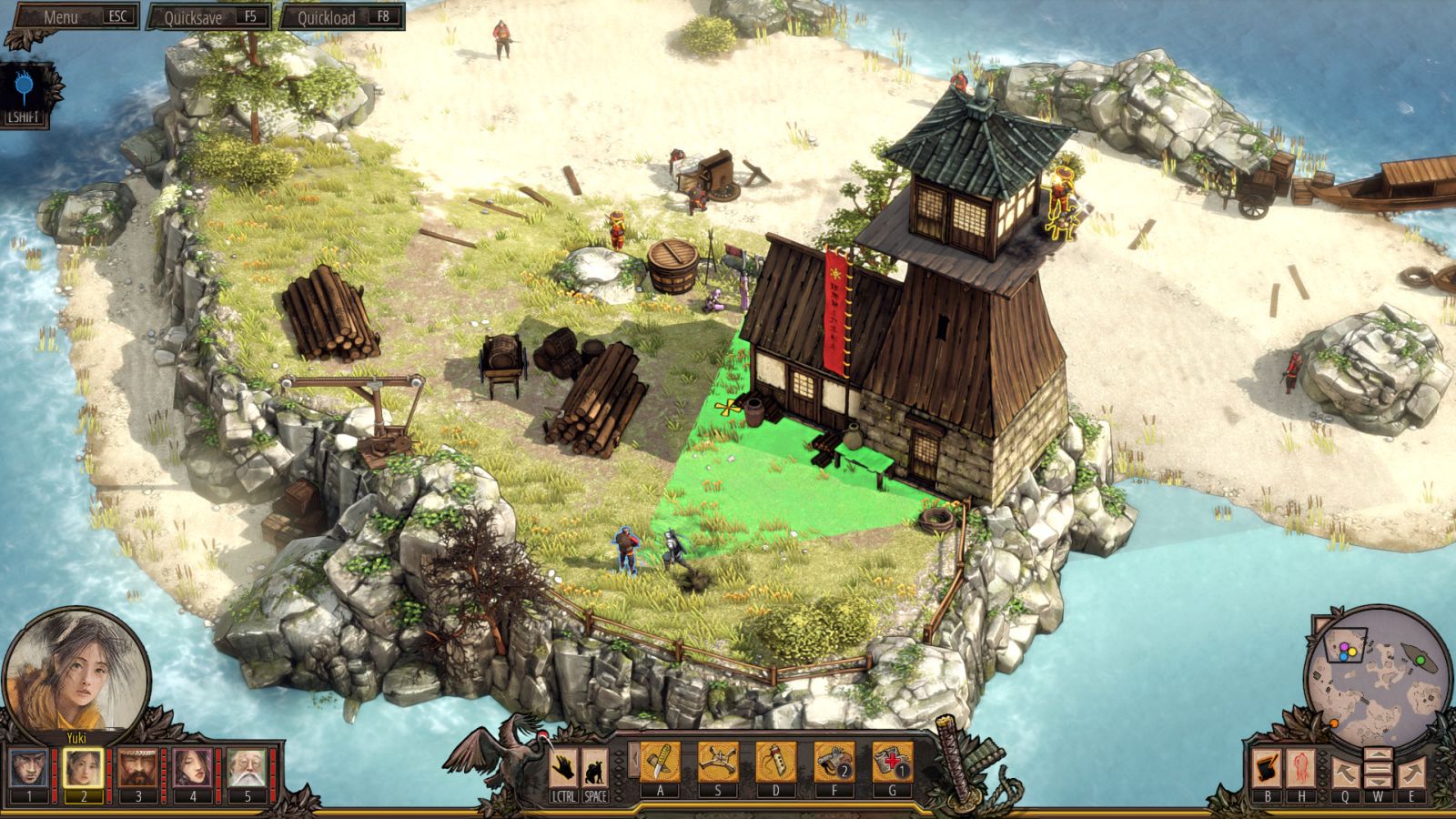 Shadow Tactics: Blades the Shogun - Aiko's Choice review - A puzzle in motion - GAMINGTREND