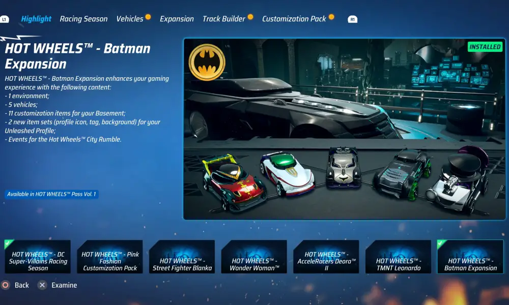HOT WHEELS™ - Batman Expansion - Epic Games Store