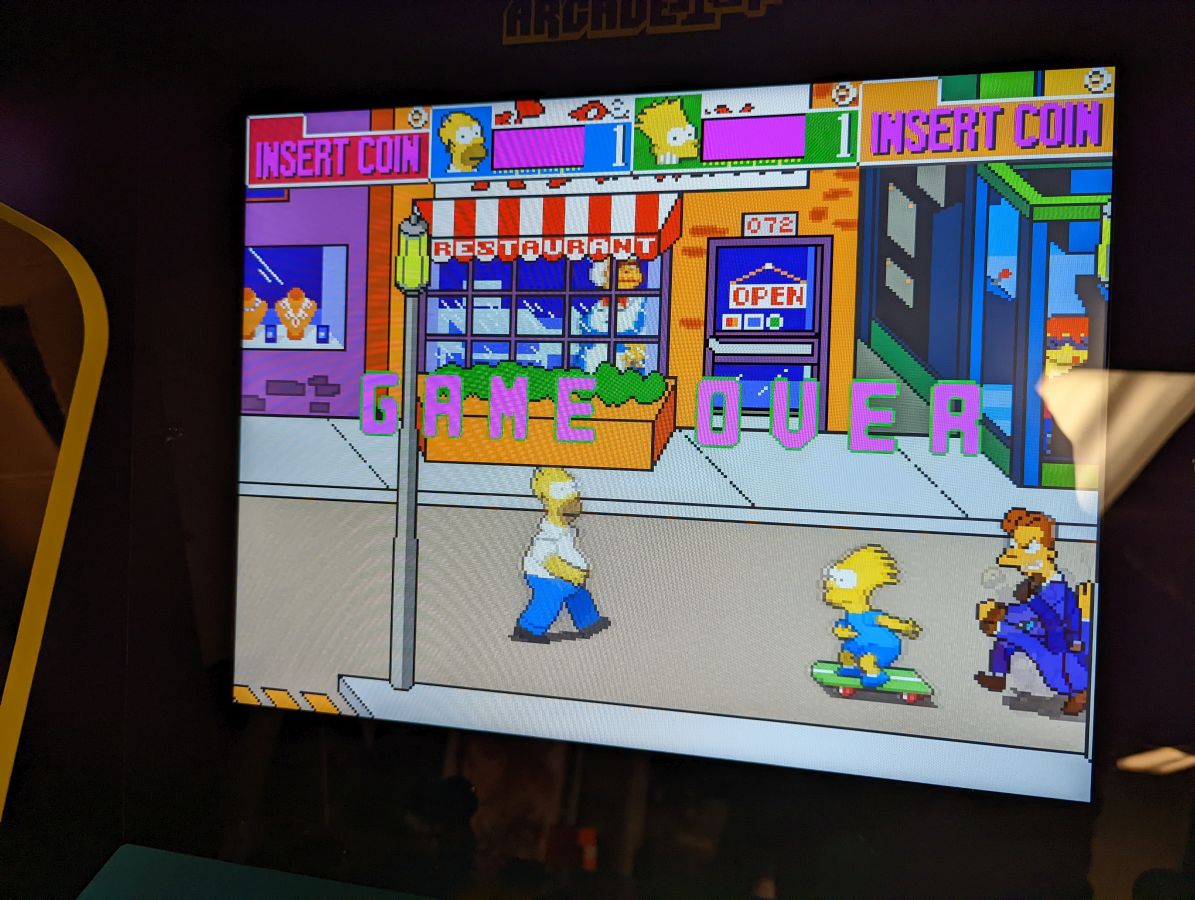 The Simpsons™ Arcade Machine review – *touches fingertips together*  