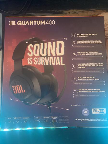 JBL Quantum 400 Gaming Headphones With Mic : Review 