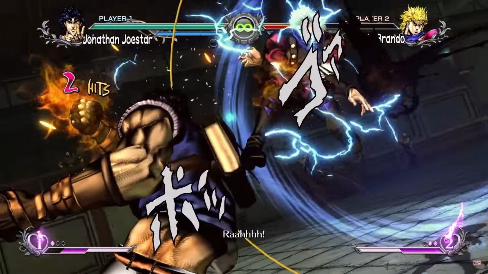 Trailer showcasing new game systems released for Jojo's Bizarre