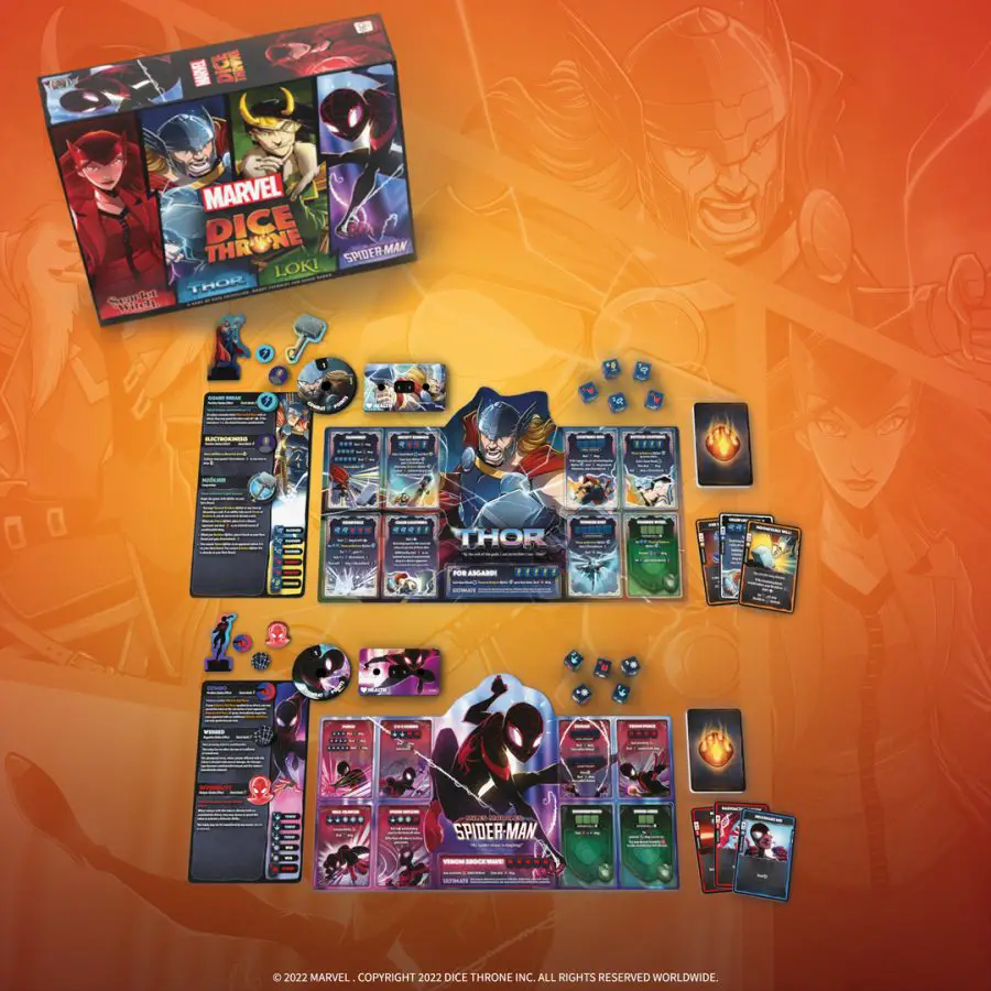 Marvel Dice Throne Review - Board Game Quest