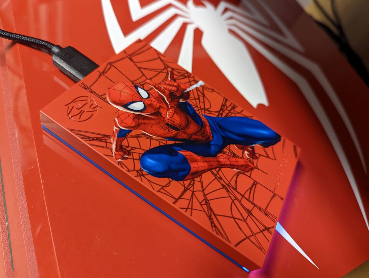 Spider-Man Special Edition FireCuda external hard drive review – Look out,  here comes the Spider-Drive! - GAMING TREND
