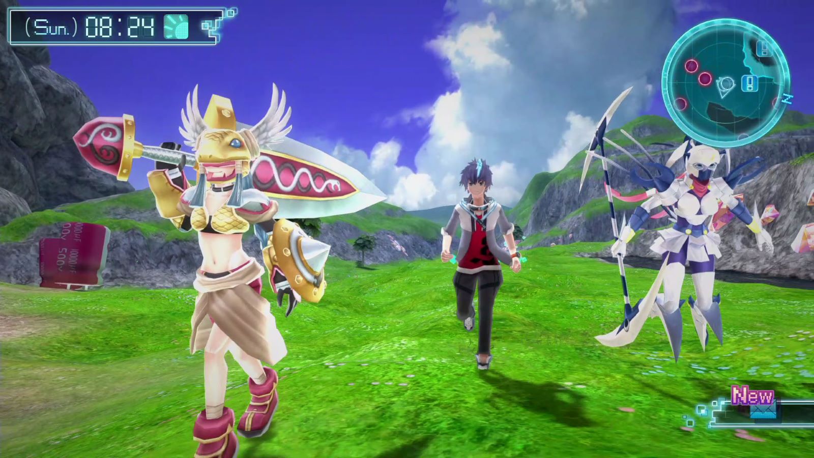 New Digimon Masters Remastered Screenshots