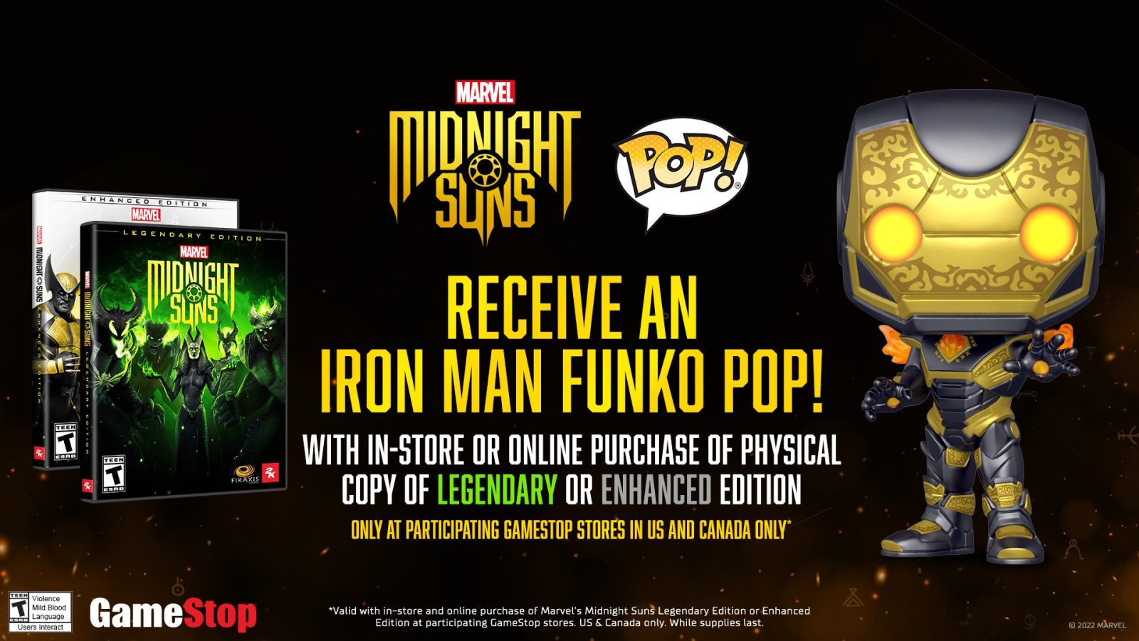 Funko Pop! Jumbo: Iron Man Glow in the Dark 10-Inch Vinyl Figure GameStop  Exclusive