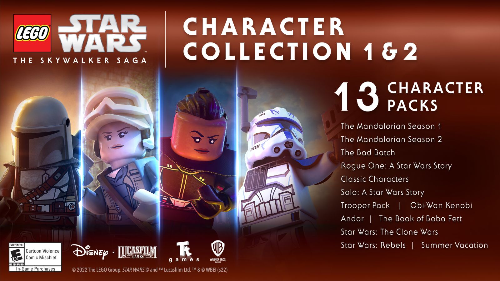 LEGO® Star Wars™: The Skywalker Saga Rebels Character Pack for