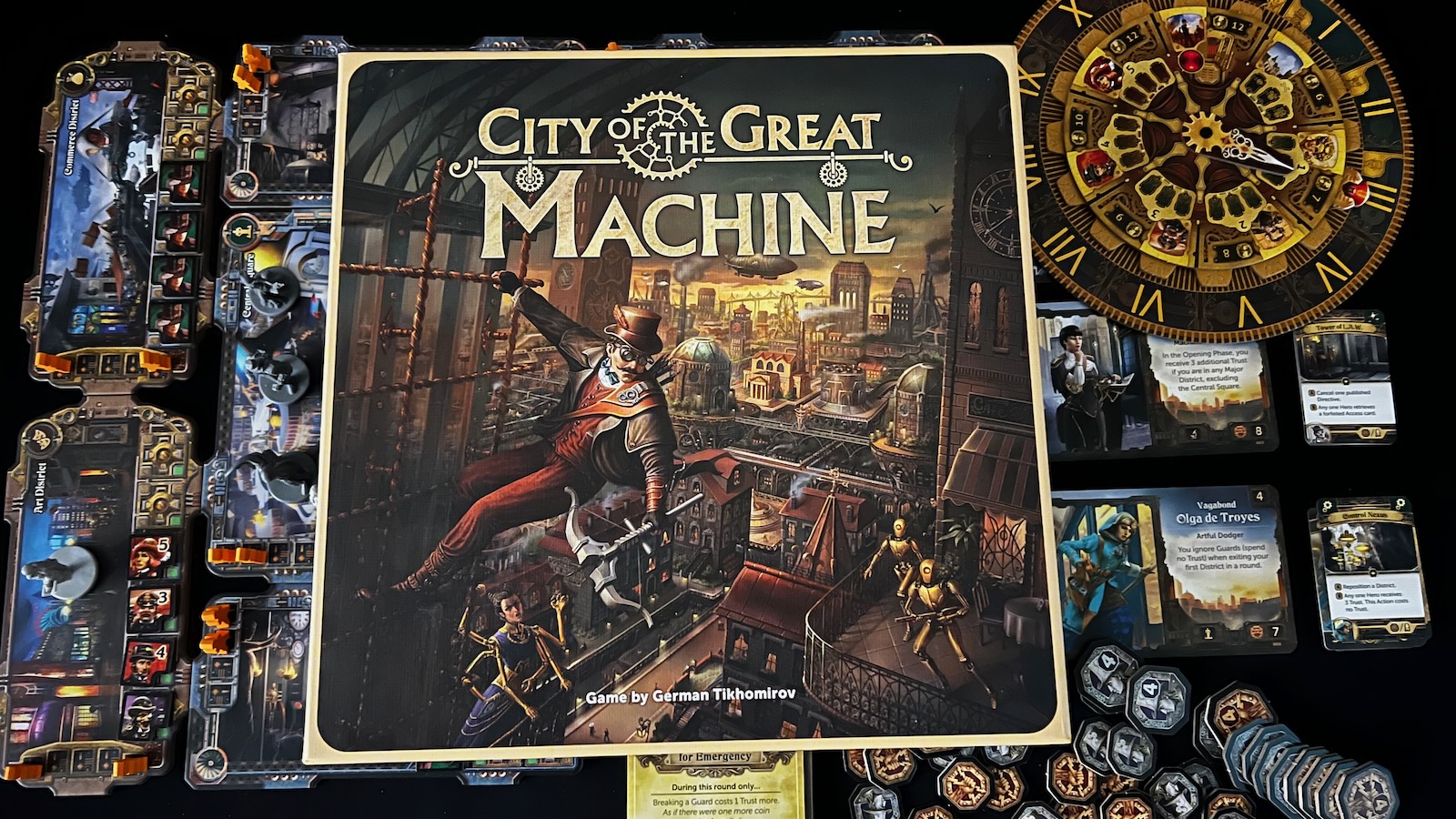 City of the Great Machine review – Steampunk Matrix: The Board Game