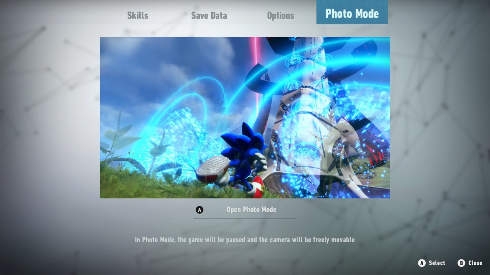 Sonic Frontiers Sights, Sounds, and Speed details