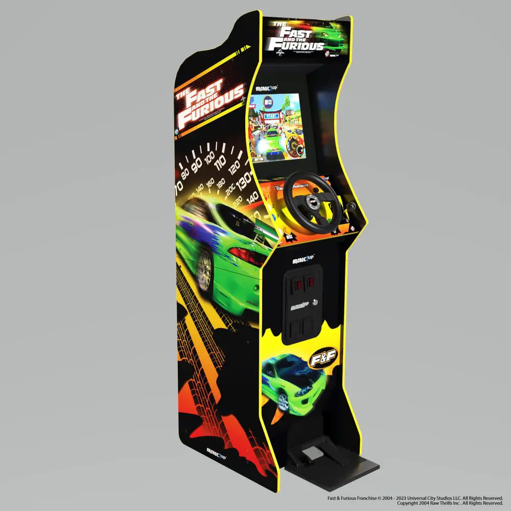 Arcade1Up The Fast & The Furious Deluxe Arcade Game Black FAF-A-300211 -  Best Buy