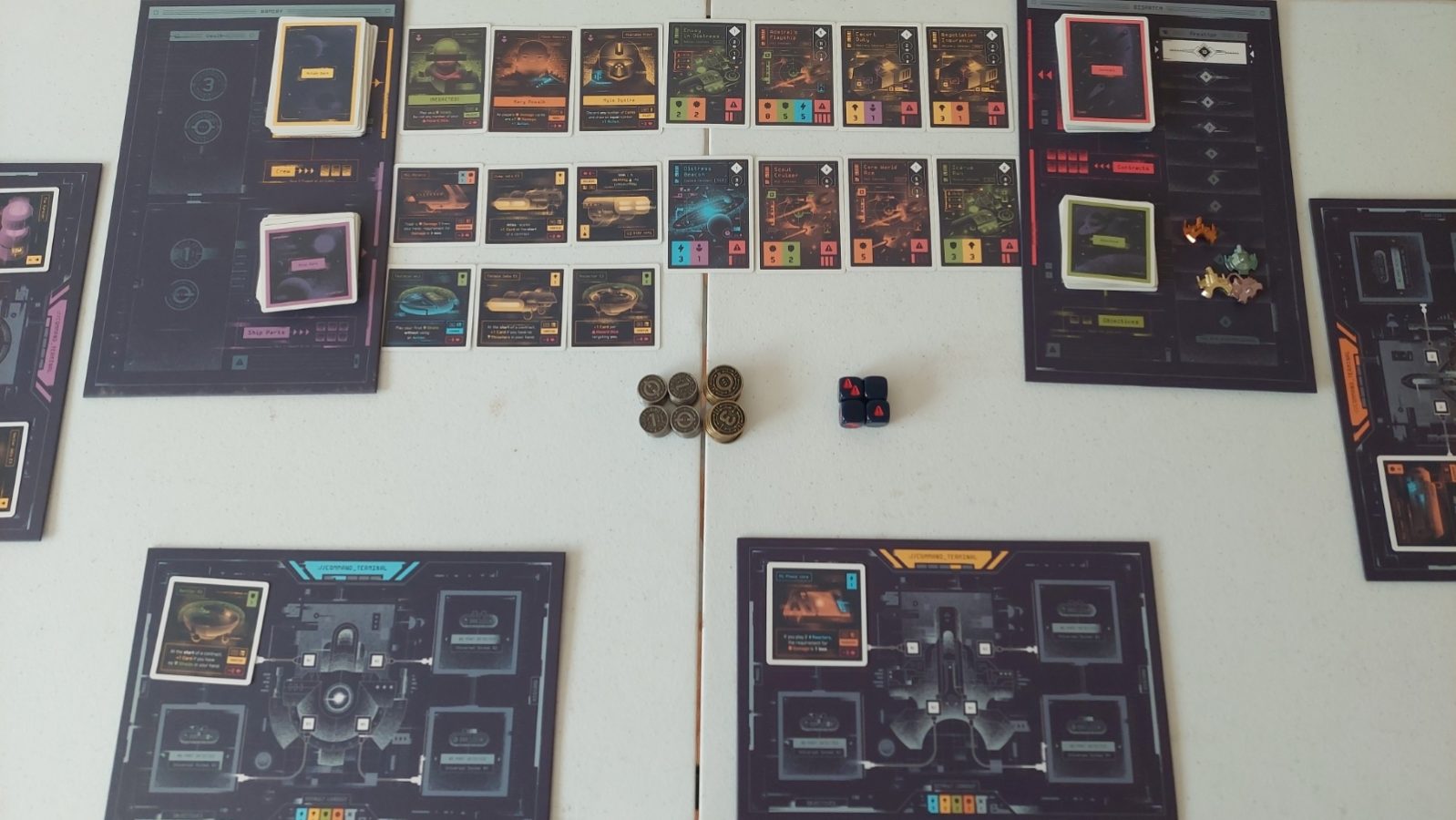 Moonrakers: A mercenary deck-building and negotiation game [Review] —  MeepleEksyen