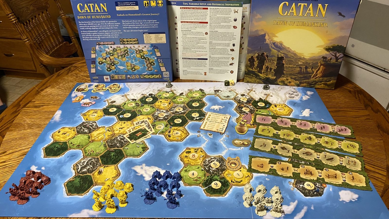 methaan Op de grond potlood Catan: Dawn of Humankind Review - Exploring For Victory - GAMING TREND